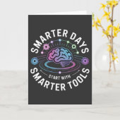 Intelligentere künstliche Intelligenz Karte (Gelbe Blume)