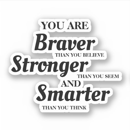 Intelligentere Texthülse Aufkleber (Vorderseite)