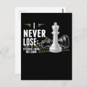 Intelligentes Brettspiel für Smart Chess Player Postkarte (Vorne/Hinten)