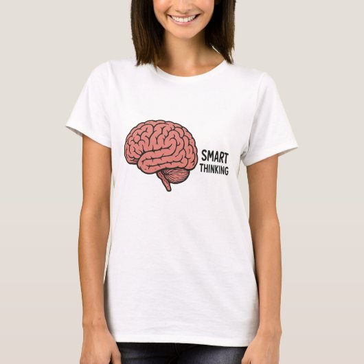 Intelligentes Denken: Der Power des Gehirns T-Shirt (Vorderseite)