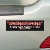"Intelligentes Design" Autoaufkleber (Auf Auto)