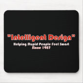 "Intelligentes Design" Mousepad (Vorne)