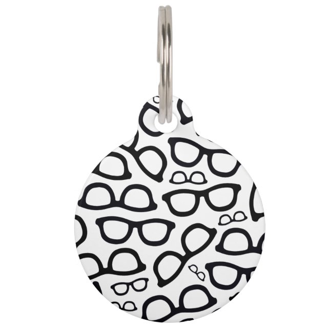 Intelligentes Glas-Muster Haustiermarke (Vorderseite)