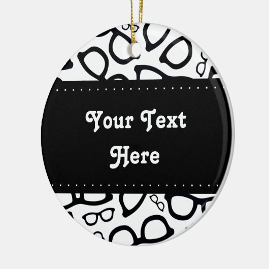 Intelligentes Glas-Muster Keramikornament (Links)