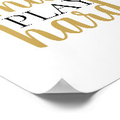 Intelligentes Motivierend Zitat Poster (Ecke)