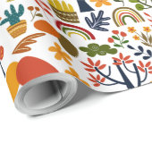 Intelligentes Multimuster Geschenkpapier (Rolleneckpunkt)