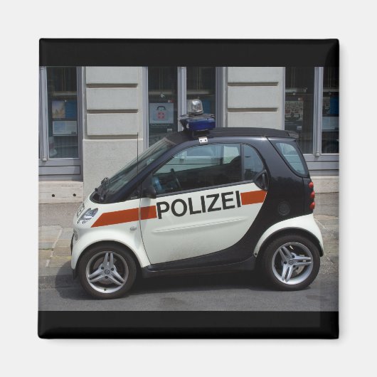 intelligentes Polizeiauto Magnet (Vorne)