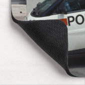 intelligentes Polizeiauto Mousepad (Ecke)