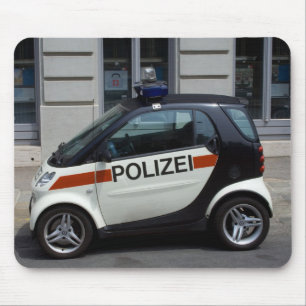 intelligentes Polizeiauto Mousepad