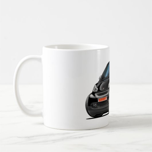 Intelligentes schwarzes Auto Kaffeetasse (Links)