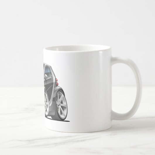 Intelligentes schwarzes Auto Kaffeetasse (Rechts)