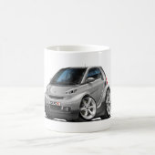Intelligentes silbernes Auto Kaffeetasse (Mittel)