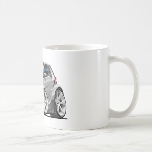 Intelligentes silbernes Auto Kaffeetasse (Rechts)