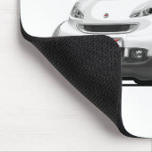 Intelligentes weißes Auto Mousepad (Ecke)