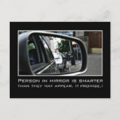 Intelligenz: Ich bin wirklich viel schlauer als ic Postkarte (Vorderseite)