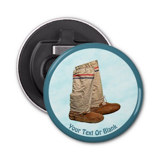 Intelligenz im Schnee Flaschenöffner (Vorderseite)