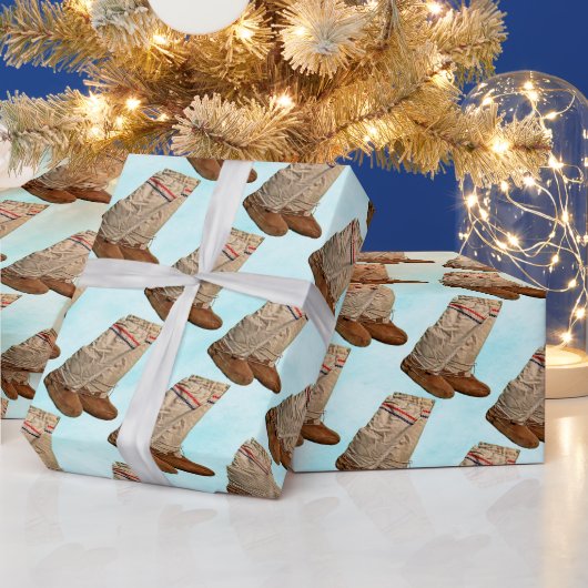 Intelligenz im Schnee Geschenkpapier (Feiertage)