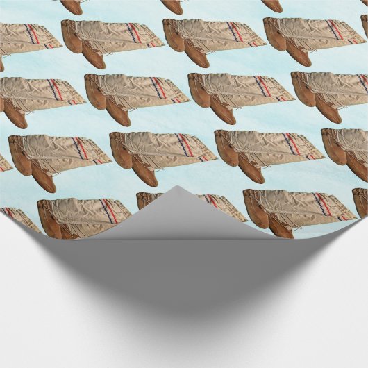 Intelligenz im Schnee Geschenkpapier (Ecke)