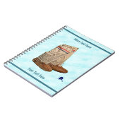 Intelligenz im Schnee Notizblock (Linke Seite)