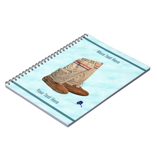 Intelligenz im Schnee Notizblock (Linke Seite)