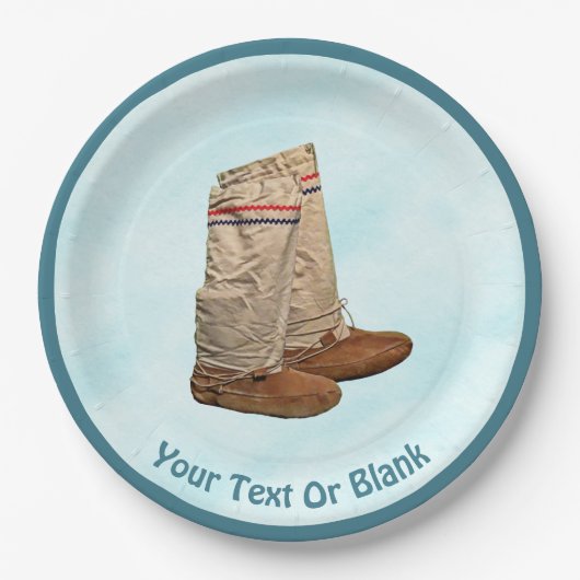 Intelligenz im Schnee Pappteller (Vorderseite)