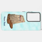 Intelligenz im Schnee Samsung Galaxy Hülle (Rückseite (Horizontal))