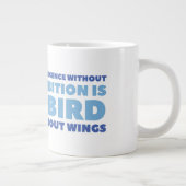 Intelligenz - Jumbo-Tasse (Rechts)