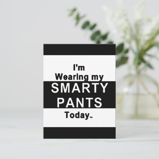 Intelligenz Postkarte (Stehend Vorderseite)