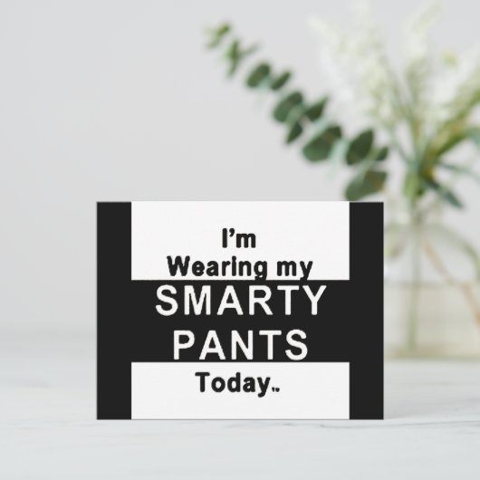 Intelligenz Postkarte (Stehend Vorderseite)