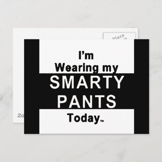 Intelligenz Postkarte (Vorne/Hinten)