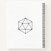 Intelligenz von Dungeons und Dragons Notizblock (Rückseite)