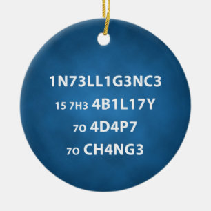 Intelligenzkostenkreislauf Keramik Ornament