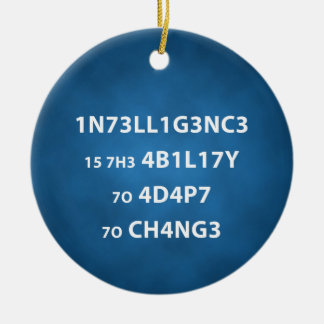 Intelligenzkostenkreislauf Keramik Ornament