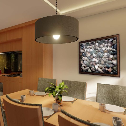 Intelligenzweisheit inspirierendes Poster