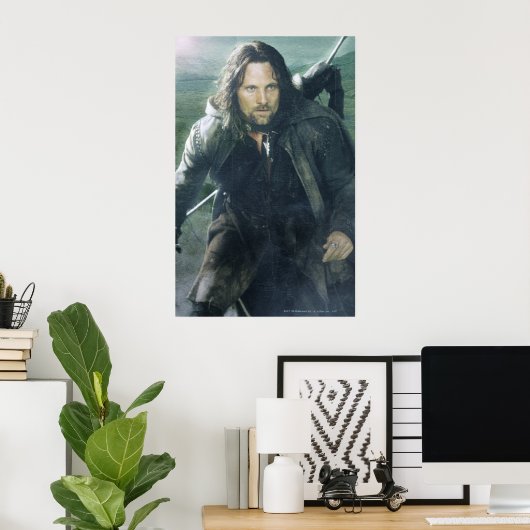Intense Aragorn Poster (Heimbüro)