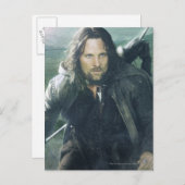 Intense Aragorn Postkarte (Vorne/Hinten)