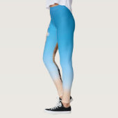Intense Blue Eyed Lion Desert Horizon Art Wrap Leggings (Links)