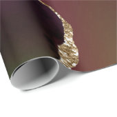 Intense Dark Agate | Moody Rainbow Jewel Tone Geschenkpapier (Rolleneckpunkt)