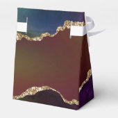 Intense Dark Agate | Moody Rainbow Jewel Tone Geschenkschachtel (Rückseite)