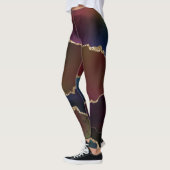 Intense Dark Agate | Moody Rainbow Jewel Tone Leggings (Links)