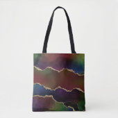 Intense Dark Agate | Moody Rainbow Jewel Tone Tasche (Vorderseite)