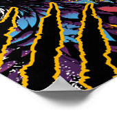 Intense Eagle Poster (Ecke)