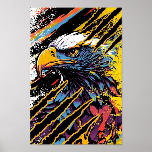 Intense Eagle Poster (Vorne)