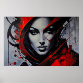 Intense Gaze Poster (Vorne)