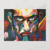 Intense Man Postkarte (Vorderseite)