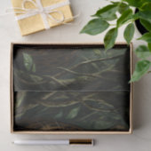 Intenser grüner Jaguar-Dschungel Seidenpapier (Geschenk)