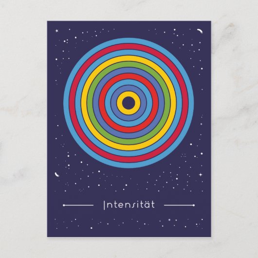 Intensität Postkarte (Vorderseite)