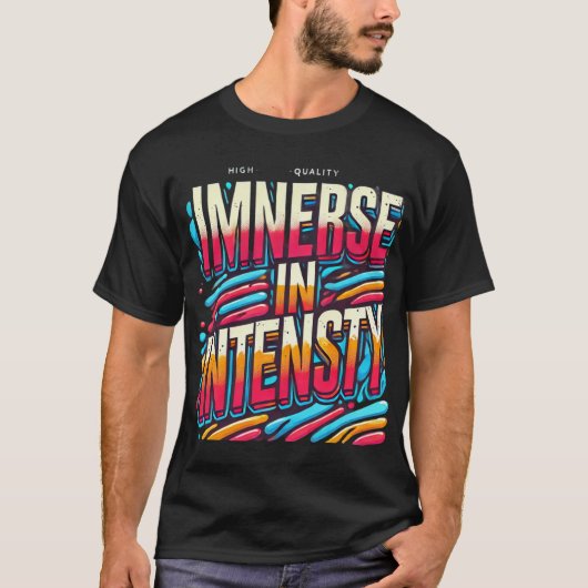Intensitätsabfall ( Designed T - Shirt ) (Vorderseite)