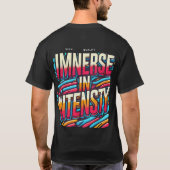 Intensitätsabfall ( Designed T - Shirt ) (Rückseite)