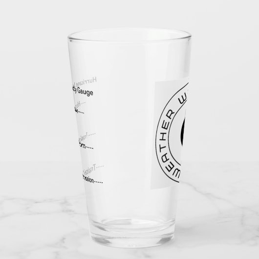 Intensitätsmessgerät Glas (Links)